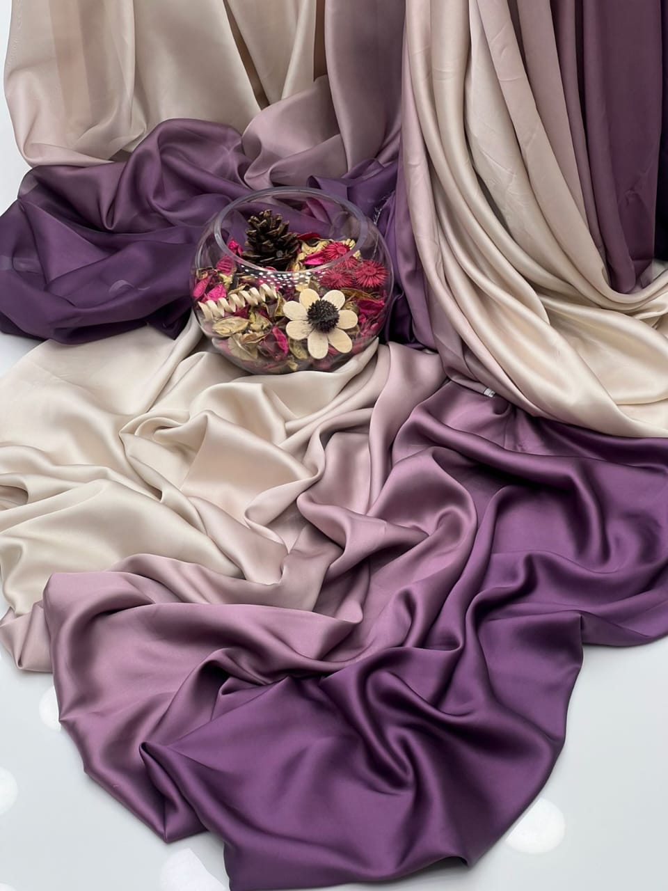 FLORAL DIGITAL PRINT SILK