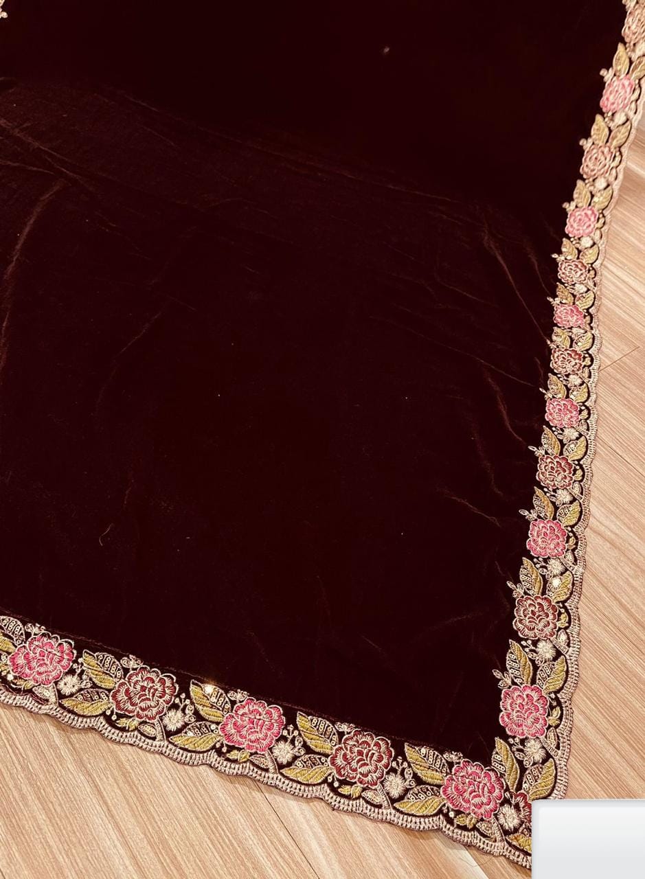 LUXURY VELVET SHAWL 9000 MICRO