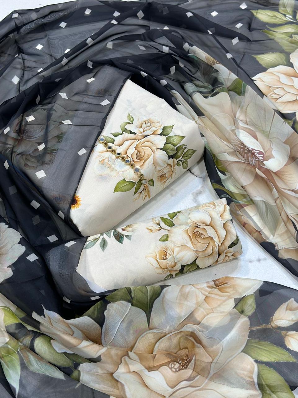 FLORAL DIGITAL SWISS LAWN