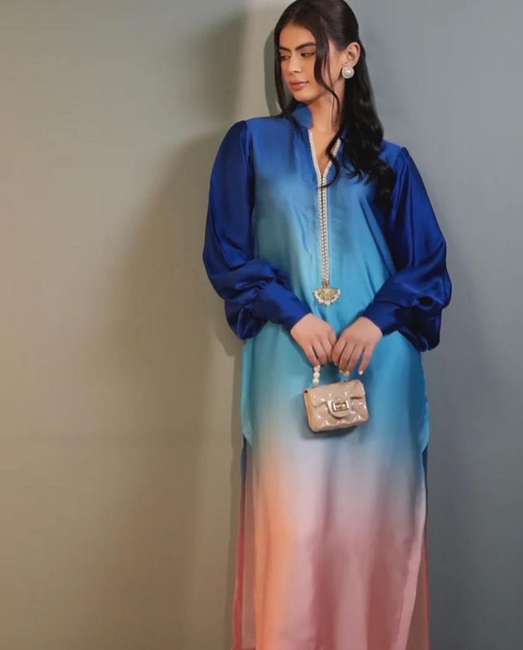 FLORAL DIGITAL PRINT SILK - BIN NUREZA