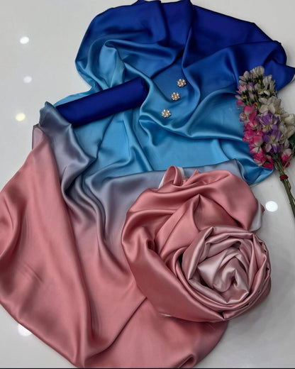 FLORAL DIGITAL PRINT SILK - BIN NUREZA