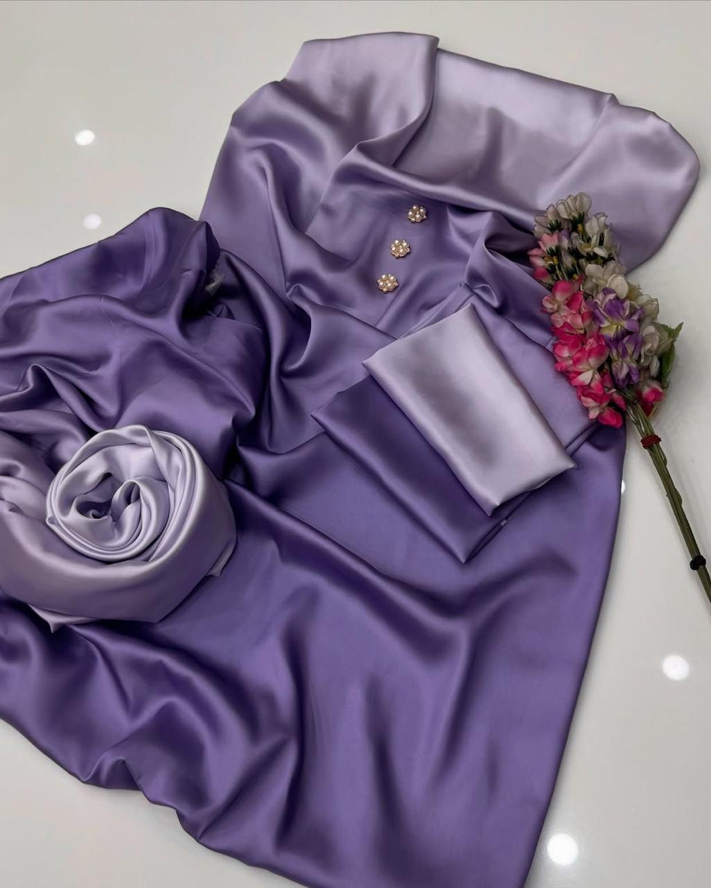 FLORAL DIGITAL PRINT SILK - BIN NUREZA