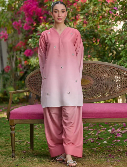 FLORAL DIGITAL PRINT SILK - BIN NUREZA