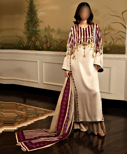 FLORAL DIGITAL PRINT SILK - BIN NUREZA