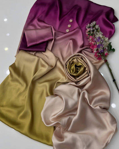 FLORAL DIGITAL PRINT SILK - BIN NUREZA