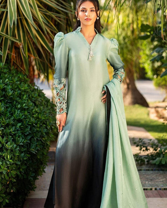 FLORAL DIGITAL PRINT SILK - BIN NUREZA