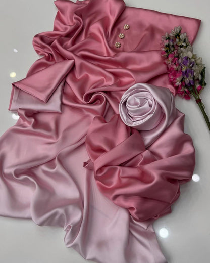 FLORAL DIGITAL PRINT SILK - BIN NUREZA