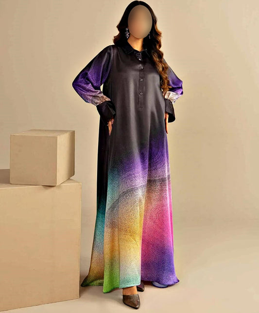 FLORAL DIGITAL PRINT SILK