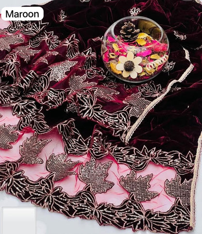 LUXURY VELVET SHAWL 9000 MICRO